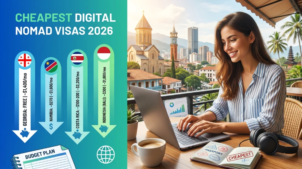 cheapest digital nomad visa